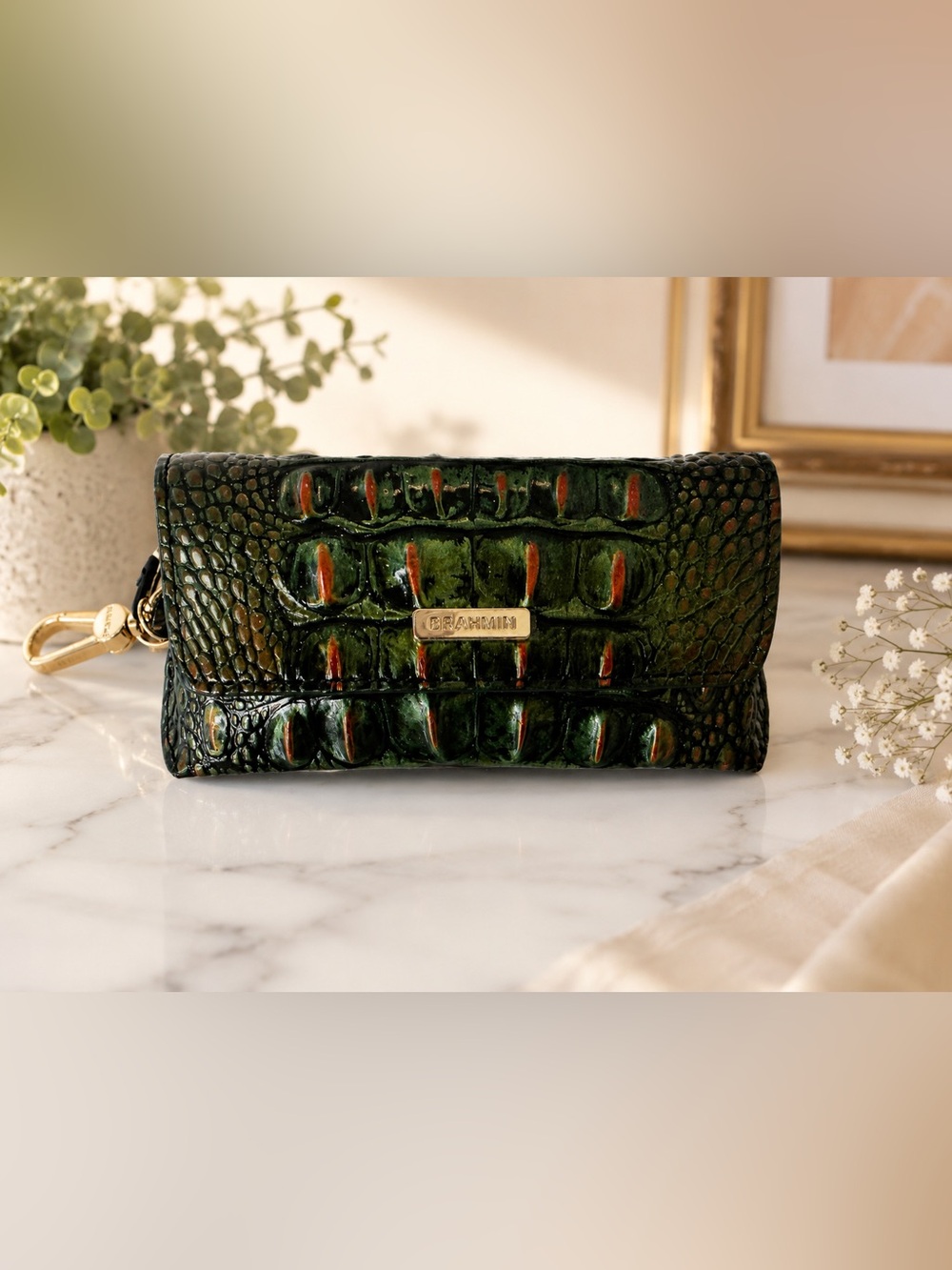 Brahmin Elora samba sunglasses case Melbourne leather